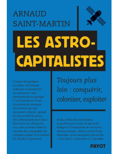 LES ASTROCAPITALISTES - CONQUERIR, COLONISER, EXPLOITER