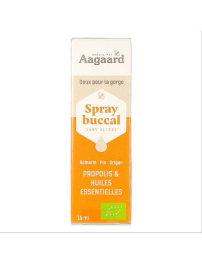 Spray Buccal Sans Alcool Romarin Pin Origan 15 ml