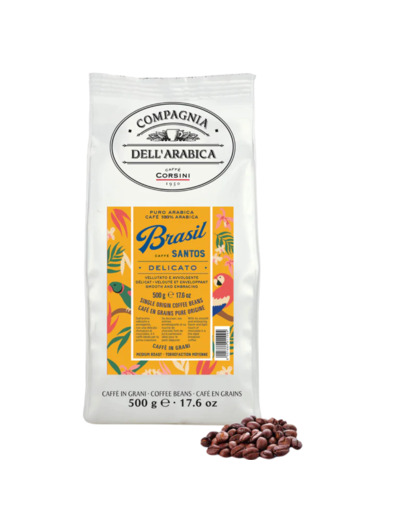 Café Grains Brésil 100% Arabica 500G