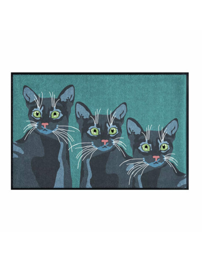 Tapis TROIS CHATS CANARD Garnier-Thiebaut