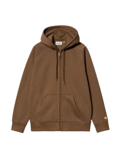 Sweat Zippé Capuche CARHARTT WIP Tamarind