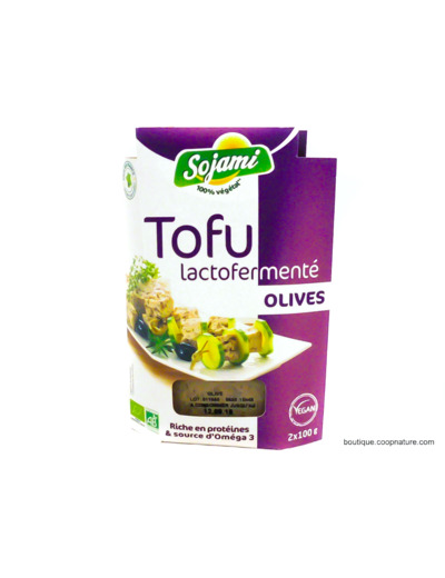 Tofu Lacto-fermenté aux Olives Bio 2x100g