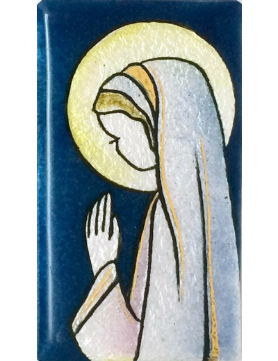Piété 7X4cm - EMAUX DU LIBAN