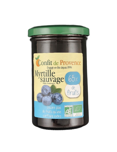 Confiture Myrtille Sauvage 300g Bio