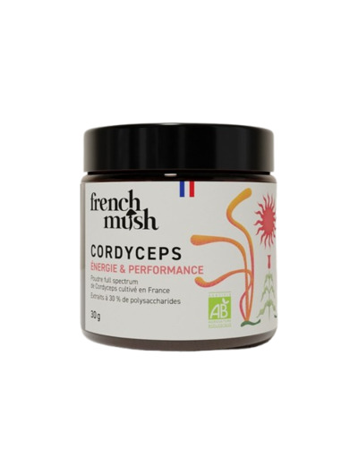 Cordyceps Bio en poudre-30g-French Mush