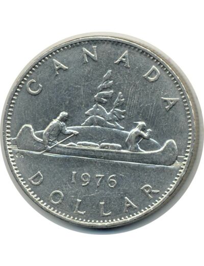 CANADA 1 DOLLAR 1976 ELISABETH II TTB+ (W76.2)