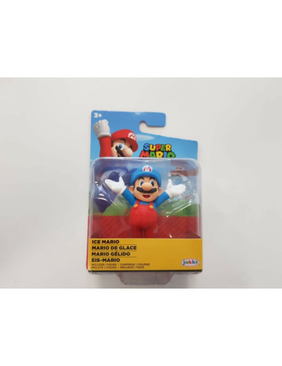 SUPER MARIO - FIGURINE MARIO DE GLACE DE CHEZ JAKKS BOITE NEUVE