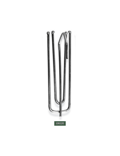 Agrafes 4 branches tête ordinaire 100 pièces 106120