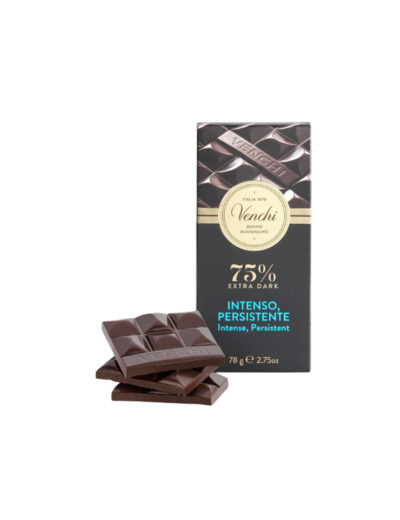 Tablette Chocolat Noir 75% 78g