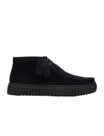 Chaussures CLARKS Torhill Hi Black Suede