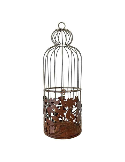 Cage plantes feuillages 51x27x71cm