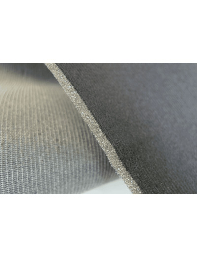 Rouleau mousse sur resille 5mm laize 150cm 50m