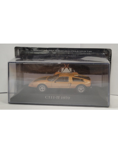 MERCEDES C111-II 1970 1/43 BOITE D'ORIGINE