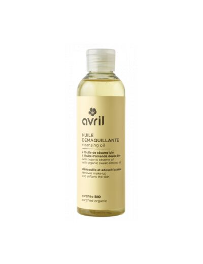 Huile Démaquillante Bio Sésame et Amande Douce 200ml