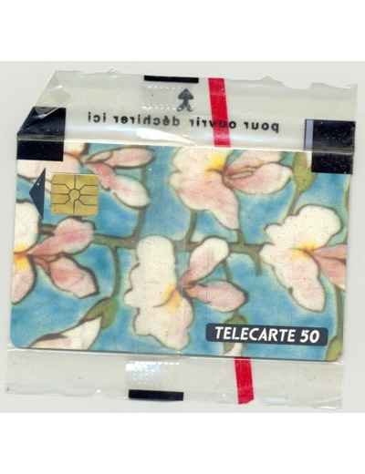 TELECARTE NSB 50 UNITE 09/91 LES GLYCINES THEODORE DECK EN160