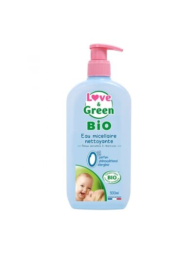 Eau micellaire nettoyante bio 500ml