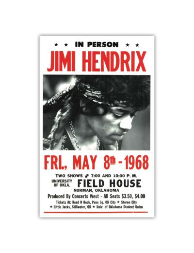 Affiche Jimi Hendrix