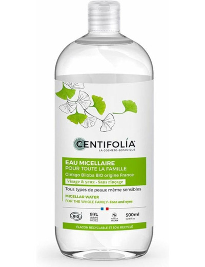 EAU MICELLAIRE 500ML CENTIFOLIA BIO PAR