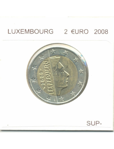 Luxembourg 2008 2 EURO SUP-