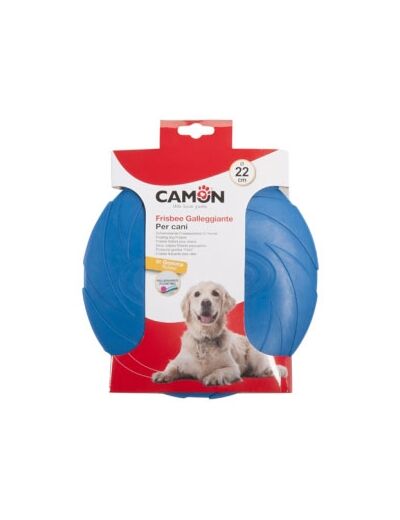 Frisbee flottant en caoutchouc TPR pour chiens - 3 tailles