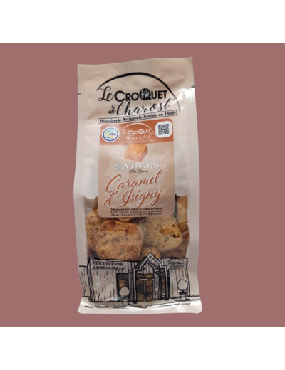 Sablés Caramel d'Isigny - Produit local - Le Croquet de Charost