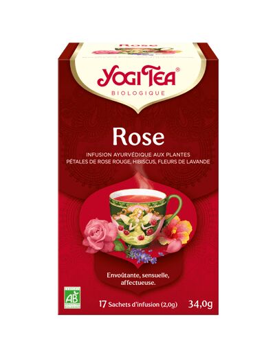 Infusion Rose-17sachets-Yogi Tea