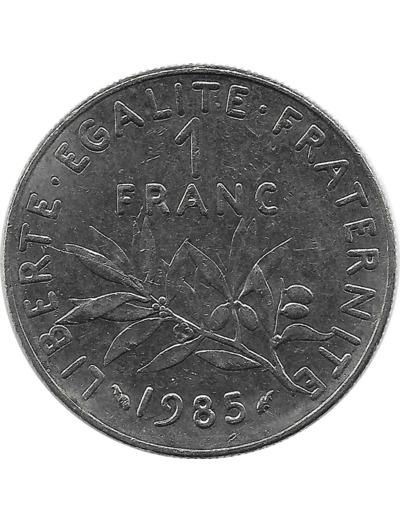 FRANCE 1 FRANC ROTY 1985 SUP