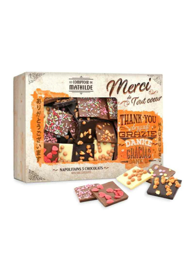 Coffret Napolitains Merci 300G