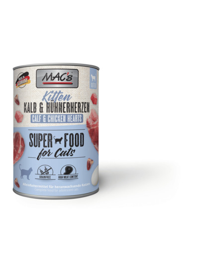 Mac's Kitten Veau&Poulet - 2 formats