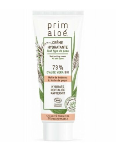 Crème hydratante Prim'Aloé 73%-50ml-Prim'Aloé