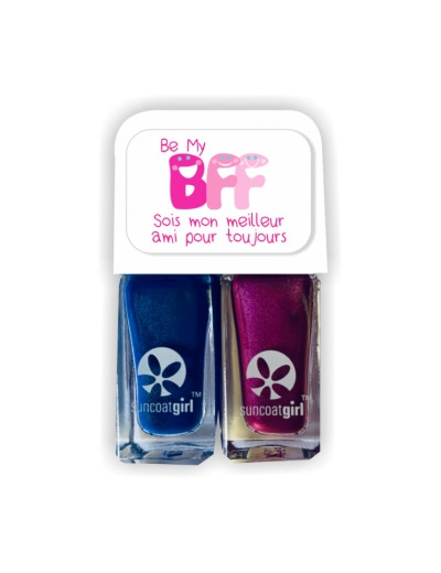 Duo vernis Princess Dress et Mermaid Blue 2x5ml