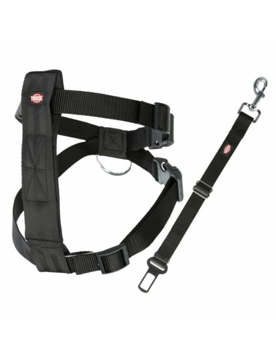 Trixie- Kit harnais sécurité voiture pour chiens