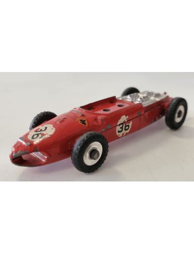 FERRARI 242 RACING CAR N36 ROUGE DINKY TOYS MECCANO 1/43 SANS BOITE VOIR ETAT