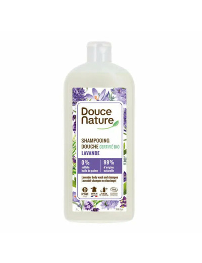 Shampooing douche Lavande-1L-Douce Nature