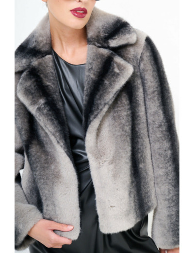 Manteau noir Antonia