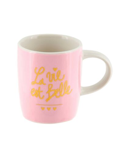 TASSE A CAFE LA VIE EST BELLE