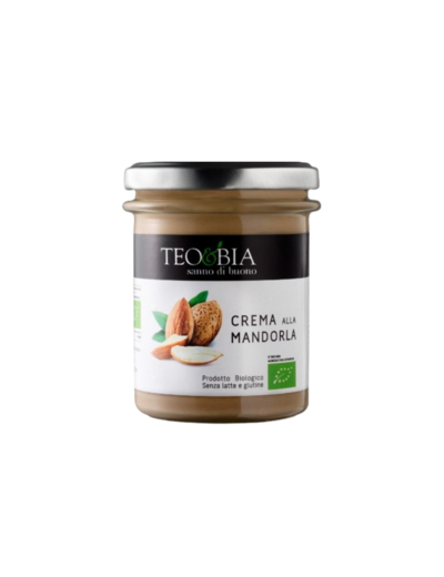 Crème d'amandes Bio 212g