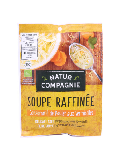 Consommé de Poulet aux Vermicelles Bio 40g