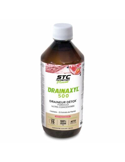 DRAINAXYL 500-thé pêche-draineur détox-STC Nutrition