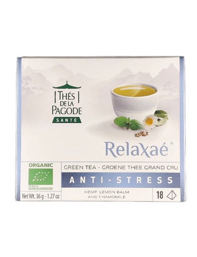 Thé Vert Relaxaé x18 Infusion 36g Bio