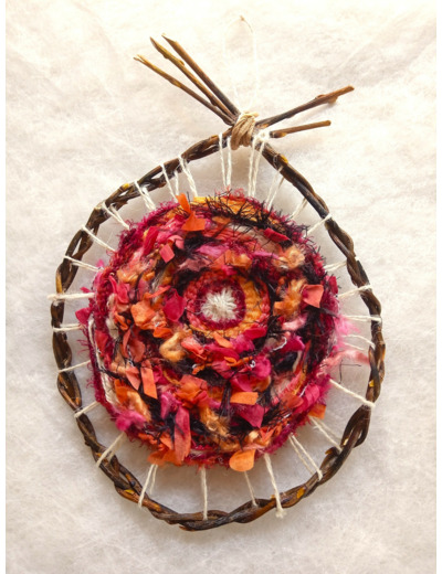 suspension décorative en saule