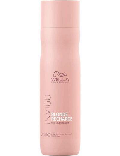 Wella Professionals Wella Professionals Invigo Shampooing Blonde Recharge, Cool Blonde, 250 ml/0.18 kg