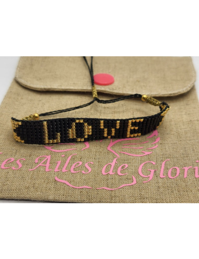 BRACELET TISSÉ LOVE