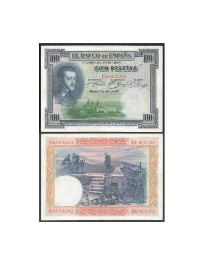 Espagne SPAIN 100 PESETAS 01/07/1925 TTB+