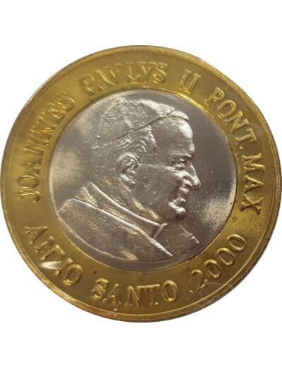 VATICAN 2000 1 EURO JEAN PAUL II ECCO L'EURO SUP