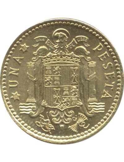 ESPAGNE 1 PESETA 1975 (80) SUP