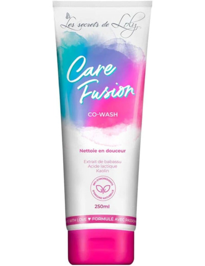 Les Secrets De Loly – Care Fusion – Shampooing Co-Wash Sans Sulfate – Soin Cheveux Hydratant – Formule Végane – 250ml