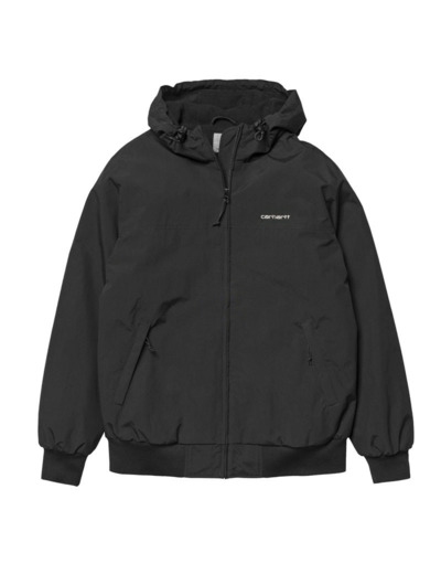 Blouson CARHARTT WIP Hooded Sail Jacket Black