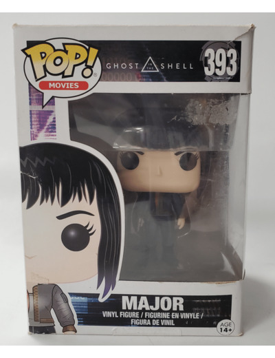 FUNKO POP MOVIES GHOST IN THE SHELL 393 MAJOR BOITE D'ORIGINE