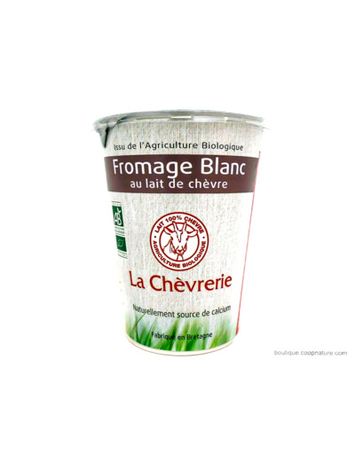 Fromage Blanc de Chèvre Bio 400g